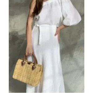 Seafolly Linen Skirt in White